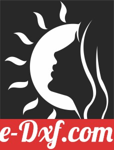 women in sun cliparts