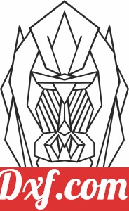 Geometric Polygon gorilla