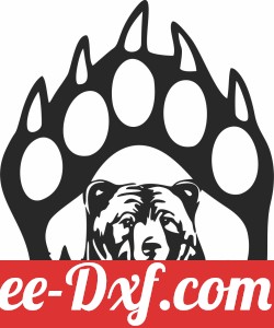 Bear paw scene