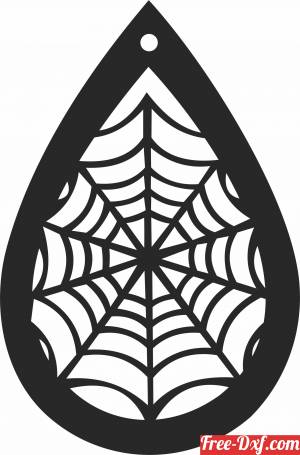 download ornament halloween spider web free ready for cut