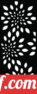 pattern panel wall screen floral decorative