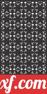 decorative panel wall separator door pattern
