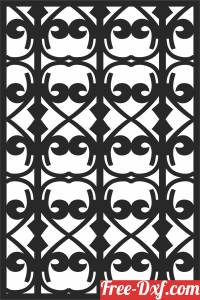 download DECORATIVE   Pattern   Door  door  pattern  DECORATIVE free ready for cut