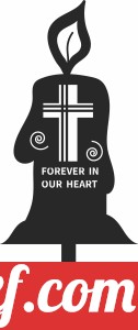 cross candle stakes clipart