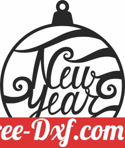 new year ornament clipart