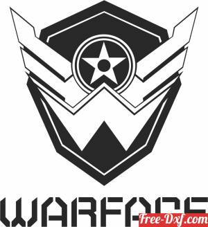 download Warface Logo free ready for cut
