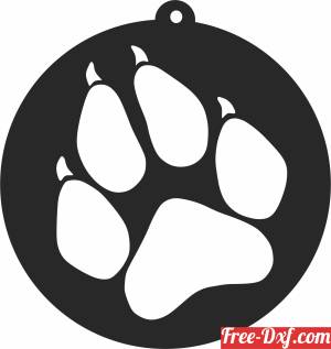 download dog pat ornaments free ready for cut