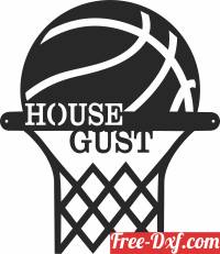 download basketball hoop monogram decor free ready for cut