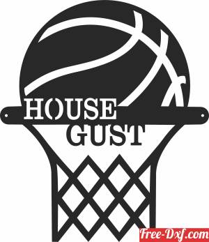 download basketball hoop monogram decor free ready for cut