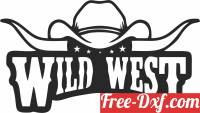 download wild west logo western free ready for cut
