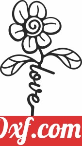 love Rose flower clipart