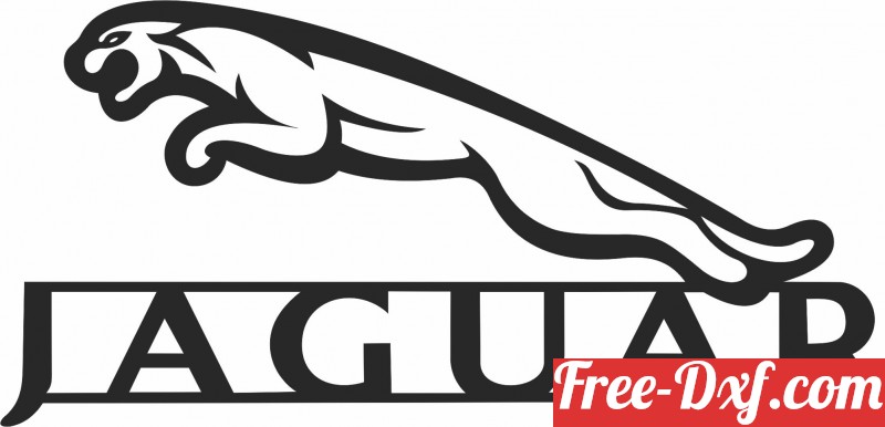 Download JAGUAR clipart YT9uJ High quality free Dxf files, Svg,