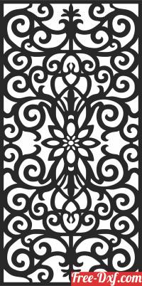 download Wall   Decorative   SCREEN   WALL  door   Decorative  PATTERN free ready for cut