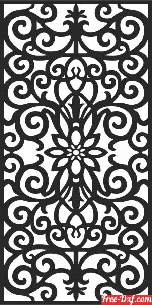 download Wall   Decorative   SCREEN   WALL  door   Decorative  PATTERN free ready for cut