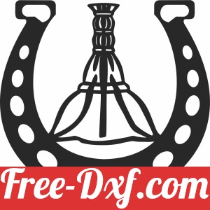Horse Shoe with sign