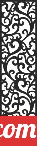 Decorative pattern screen door