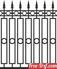 download Decorative fences gates free ready for cut