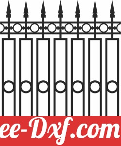Decorative fences gates