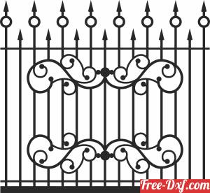 download Gate Door Fence free ready for cut
