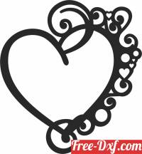 download Heart clipart free ready for cut