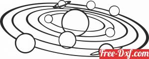download solar system planets cliparts free ready for cut