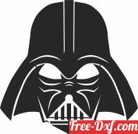 download dark side darth vader star wars free ready for cut