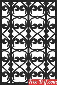 download Wall  screen DOOR  DECORATIVE   SCREEN free ready for cut