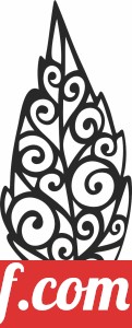 Feather decor sign
