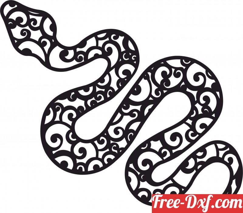 Free Snake Svg File