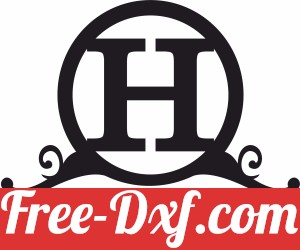 H letter name monogram