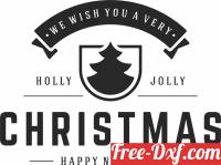 download merry christmas happy new year free ready for cut