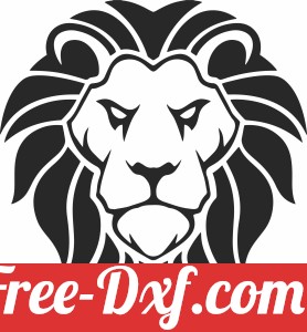 lion face clipart