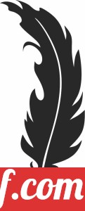 Feather decor sign
