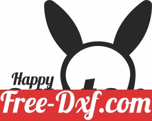 happy easter sign