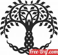 download tree of life wall decor free ready for cut