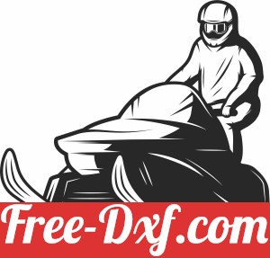 Snowmobile clipart