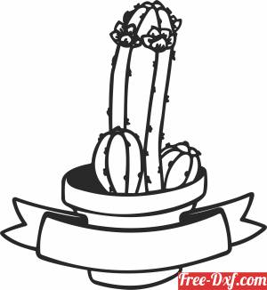 download cactus clipart wall decor free ready for cut