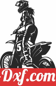 Girl Women On Motorcycles motorcross