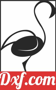 Flamingo Metal Wall Art