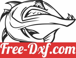 barracudas clipart fish