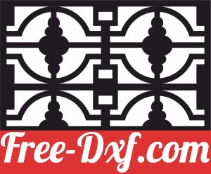 decorative panel screen pattern partition