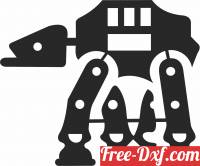 download robot star wars figure free ready for cut