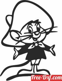 download speedy gonzales looney tunes clipart free ready for cut