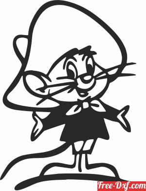 download speedy gonzales looney tunes clipart free ready for cut