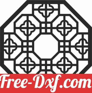 Screen   PATTERN door  decorative   screen