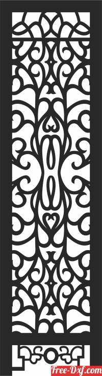 download PATTERN   SCREEN   DECORATIVE   screen  door decorative  pattern free ready for cut
