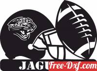 download Jacksonville Jaguars NFL helmet LOGO free ready for cut