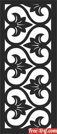download Pattern Door  SCREEN  DECORATIVE free ready for cut