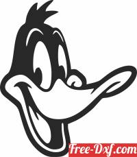 download donald duck face free ready for cut