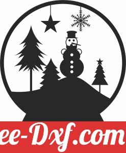 snowman Globe christmas